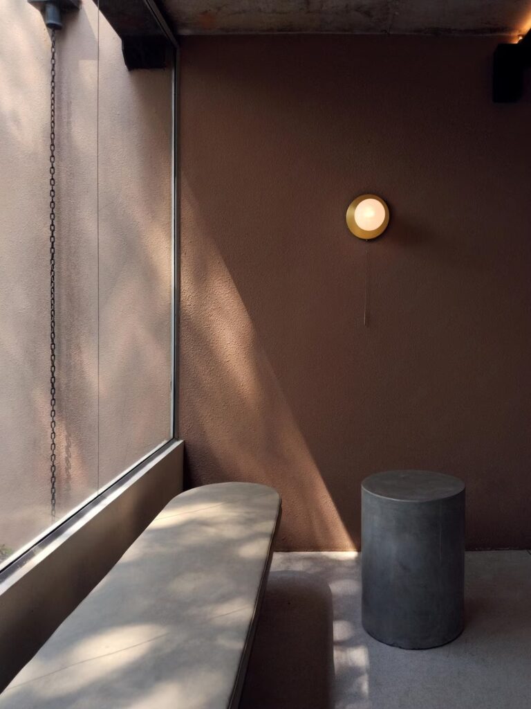 Window seat in warm afternoon light