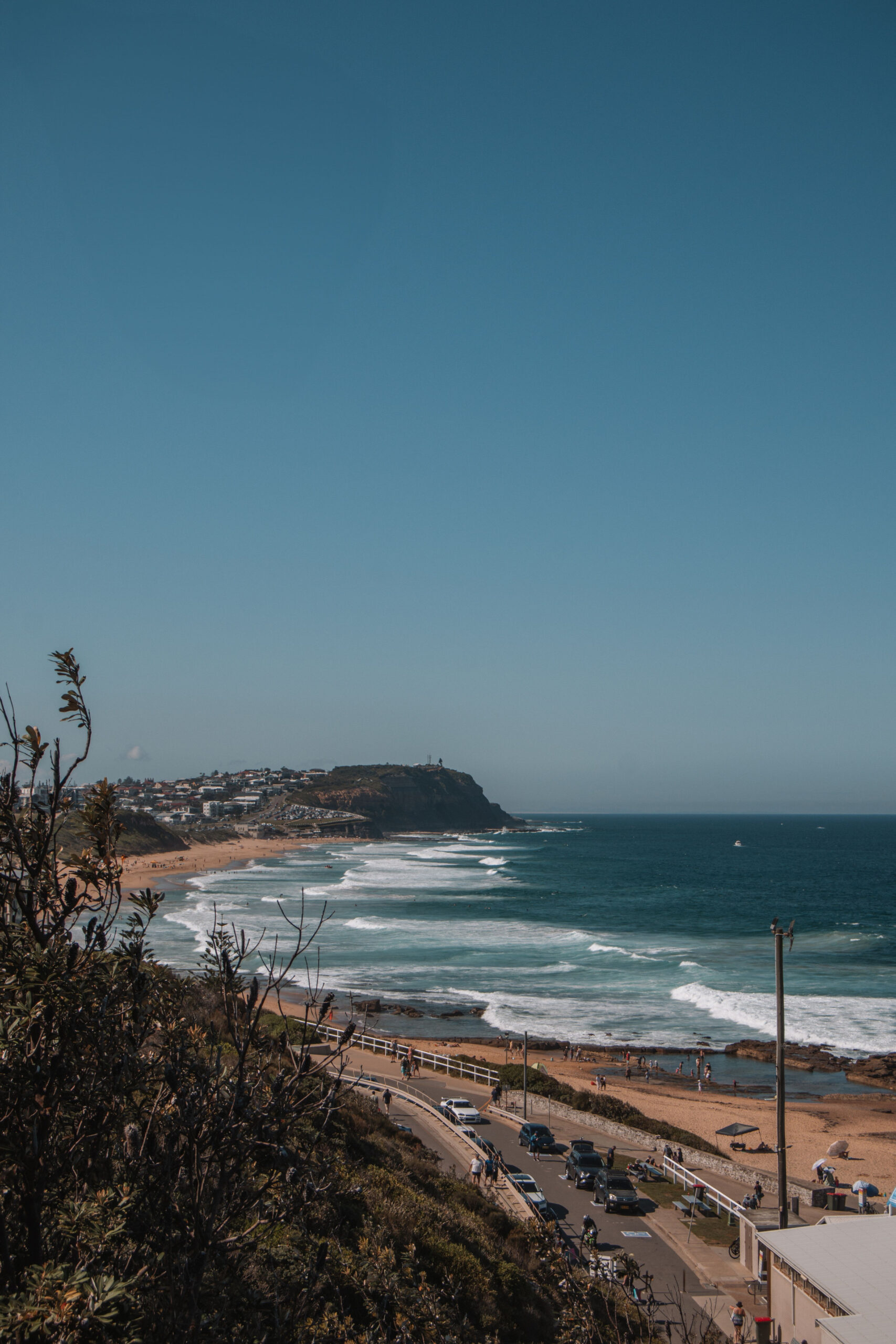 Northern Beaches headland at dusk